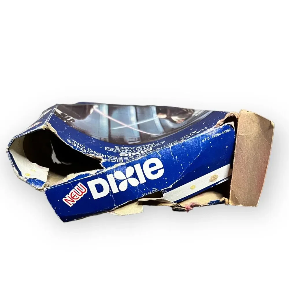 Vintage Star Wars 1980 Dixie Fun Cup Assortment In the Original Box - 1/2 full